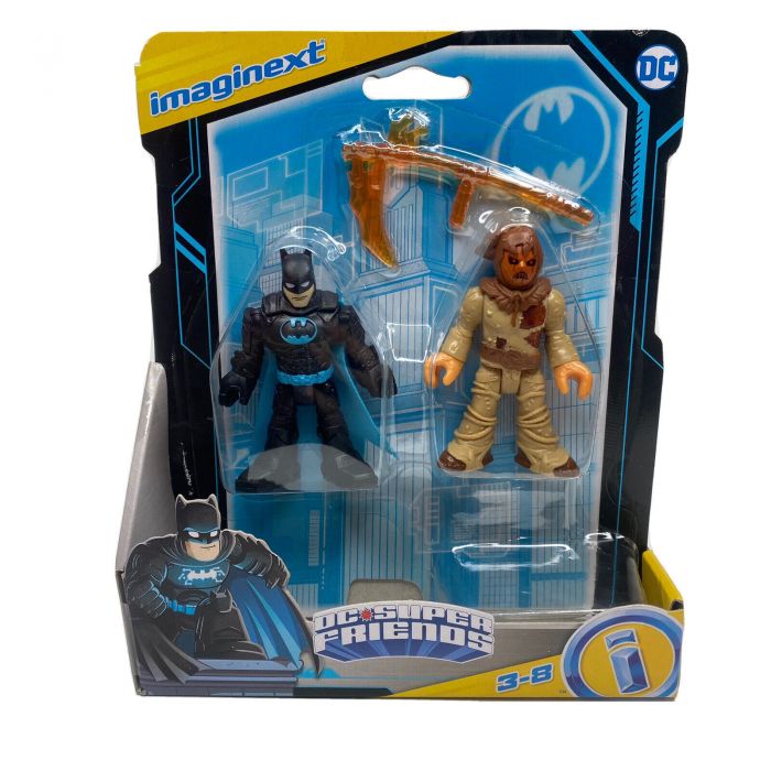 Imaginext DC Super Friends Batman and Scarecrow Figures