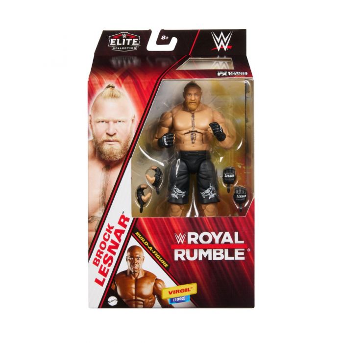 WWE Royal Rumble Elite Collection Brock Lesnar Wrestling Action Figure