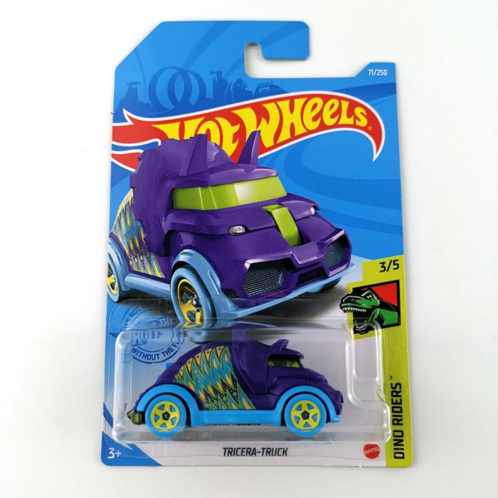 Hot Wheels - 2021 Dino Riders 3/5 Tricera-Truck 71/250 (BBGRY62)