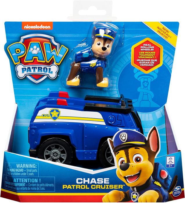 PAW Patrol Chase s Patrol Cruiser Vehicle and Chase Figure