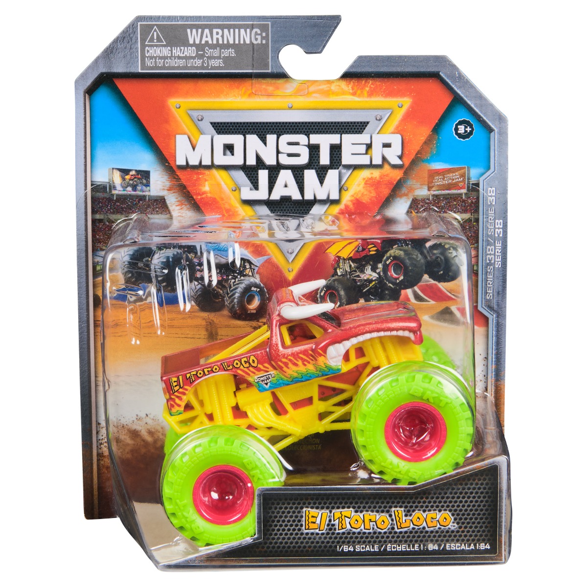 Monster Jam Series 30 Blue Thunder Die-Cast Vehicle 1:64 Scale