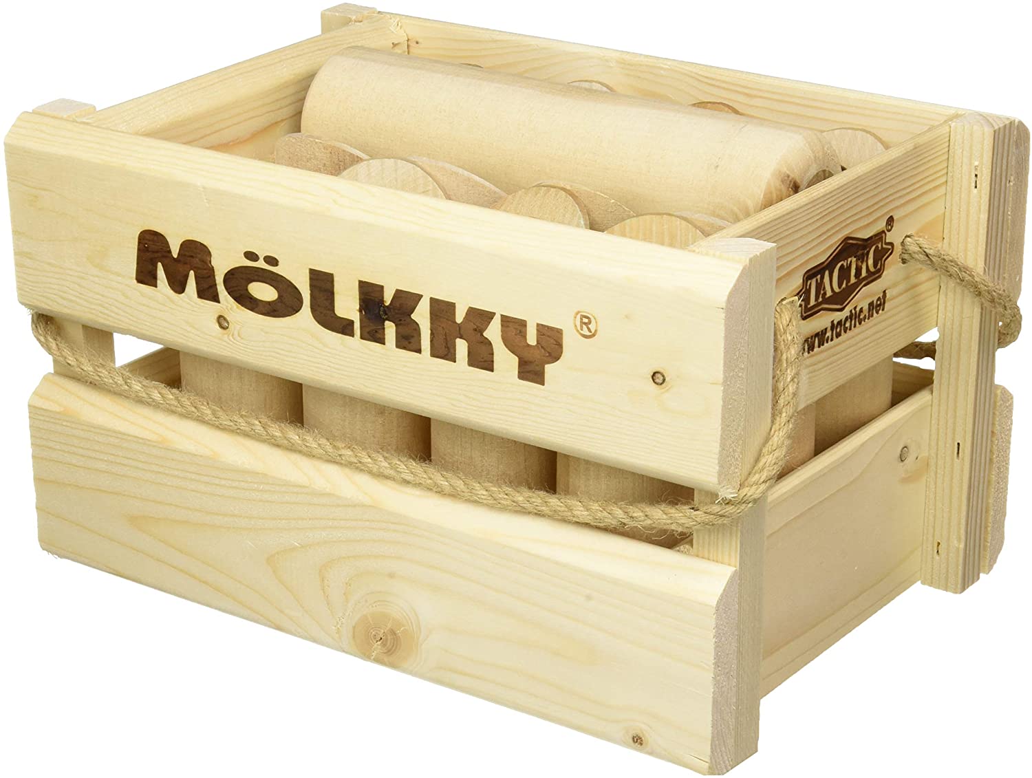 Molkky In A Wooden Crate