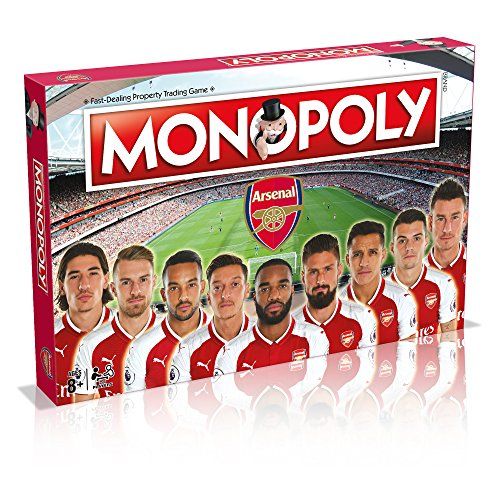 Arsenal Football Club Monopoly Board Game Now In Stock At Phillips Toys