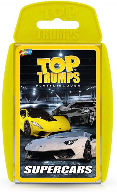 Top Trumps Supercars Are Now Back In Stock At Phillips Toys!