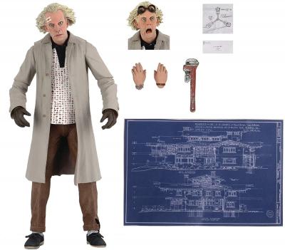 Great Scott! Neca Have Released Doc Brown from Back To The Future As An Action Figure!