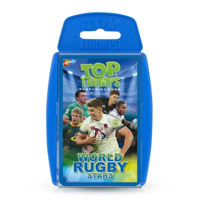 Phillips Toys welcomes its latest exclusive pack of Top Trumps Card Game - World Rugby Stars 2021 Edition!
