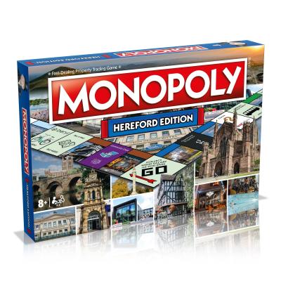 Hereford Monopoly the board game is now available to purchase from Phillips Toys