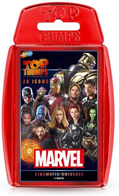 Top Trumps Marvel Cinematic Universe Card Game Now In Stock